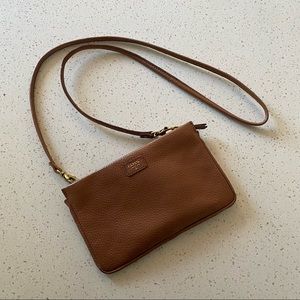 Cute Pebbled Leather Fossil Purse
